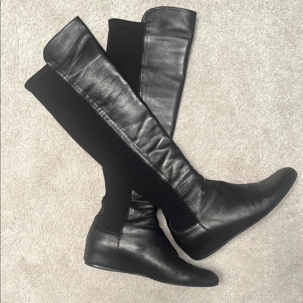Stuart Weitzman 50/50 Over the Knee Wedge Boots